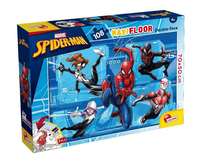 Produktbild: Marvel Puzzle Df Maxi Floor 108 Spiderman