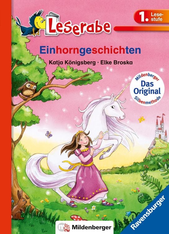 Produktbild: Leserabe mit Mildenberger Silbenmethode - Einhorngeschichten