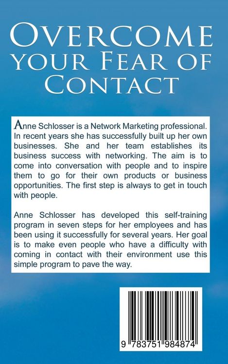 Produktbild: Overcome your Fear of Contact