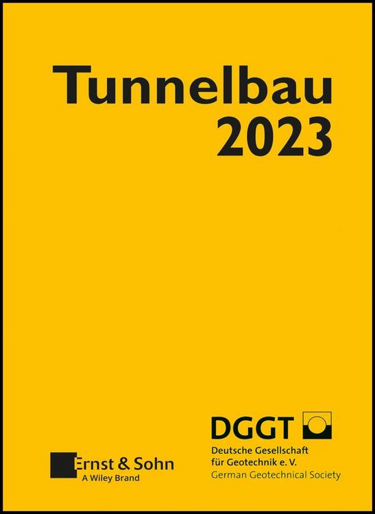 Produktbild: Taschenbuch f&uuml;r den Tunnelbau 2023