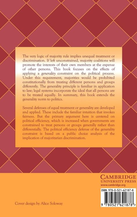 Produktbild: Politics by Principle, Not Interest