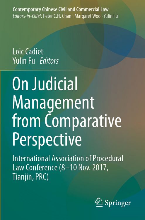 Produktbild: On Judicial Management from Comparative Perspective
