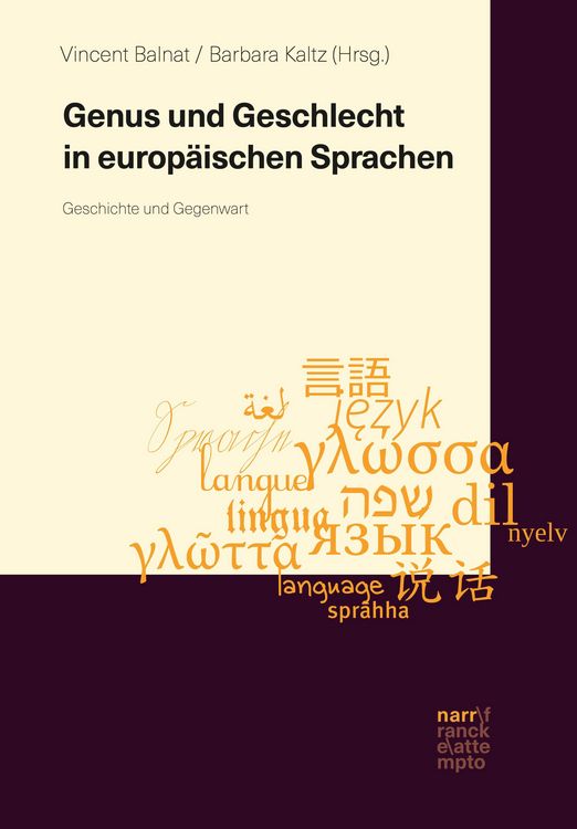 Produktbild: Genus und Geschlecht in europ&auml;ischen Sprachen