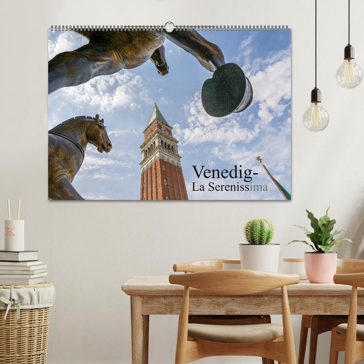 Produktbild: Venedig &ndash; La Serenissima (Wandkalender 2026 DIN A2 quer), CALVENDO Monatskalender