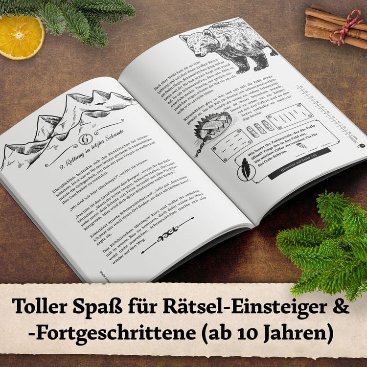 Produktbild: Der R&auml;tsel-Adventskalender der Gebr&uuml;der Grimm