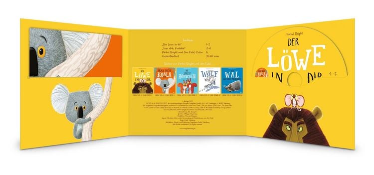 Produktbild: "Der L&ouml;we in dir" und "Trau dich, Koalab&auml;r" (Audio-CD)