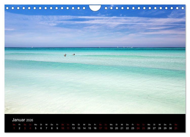 Produktbild: Kuba Varadero 2026 Leben im Paradies (Wandkalender 2026 DIN A4 quer), CALVENDO Monatskalender