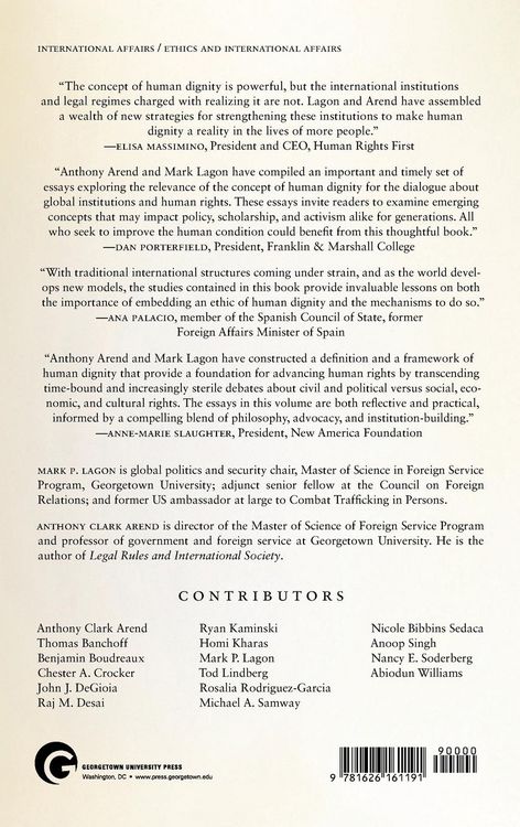 Produktbild: Human Dignity and the Future of Global Institutions