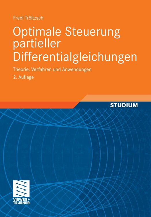 Produktbild: Optimale Steuerung partieller Differentialgleichungen