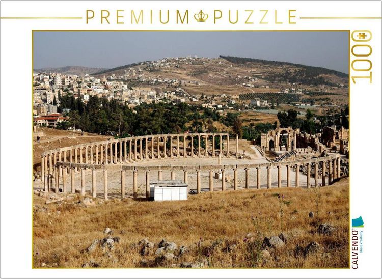Produktbild: CALVENDO Puzzle Jerash | 1000 Teile Lege-Gr&ouml;&szlig;e 64x48cm Foto-Puzzle f&uuml;r gl&uuml;ckliche Stunden