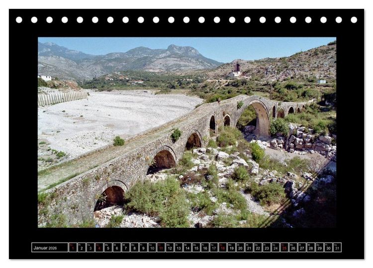 Produktbild: Der Norden Albaniens (Tischkalender 2026 DIN A5 quer), CALVENDO Monatskalender