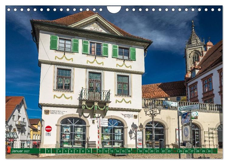 Produktbild: Pfullendorf - die Perle im Linzgau (Wandkalender 2027 DIN A4 quer), CALVENDO Monatskalender