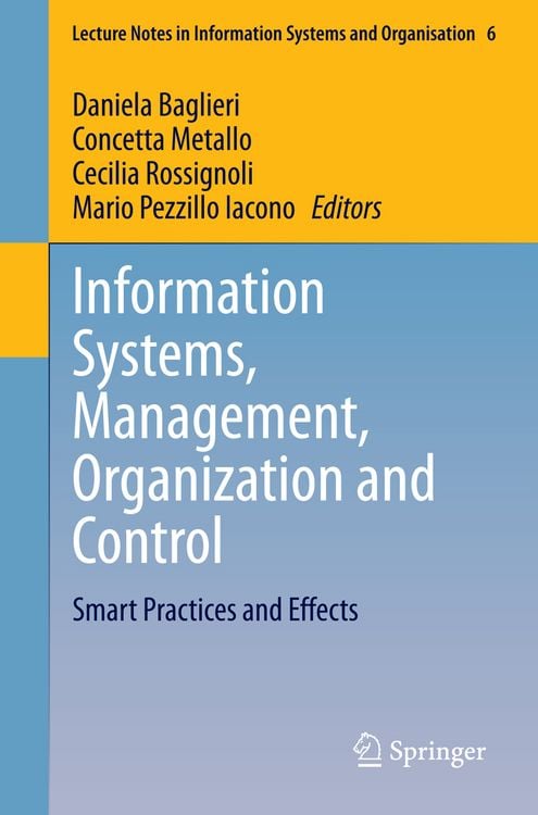 Produktbild: Information Systems, Management, Organization and Control