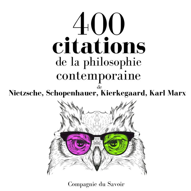 Produktbild: 400 citations de la philosophie contemporaine