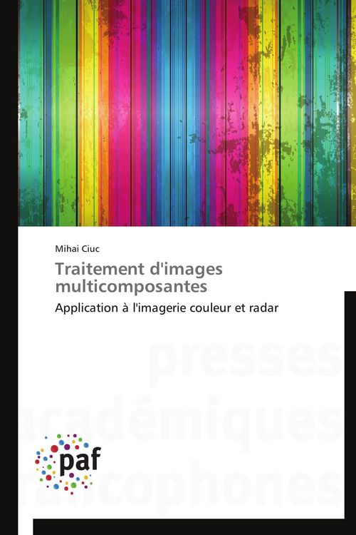 Produktbild: Traitement d'images multicomposantes
