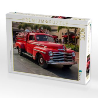 Produktbild: CALVENDO Puzzle Ein Motiv aus dem Kalender Fantastische Nostalgie Feurwehrautos | 1000 Teile Lege-Gr&ouml;&szlig;e 64x48cm Foto-Puzzle f&uuml;r gl&uuml;ckliche Stunden