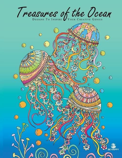 Produktbild: Treasures of the Ocean: Adult Coloring Book, Designs to Inspire Your Creative Genius