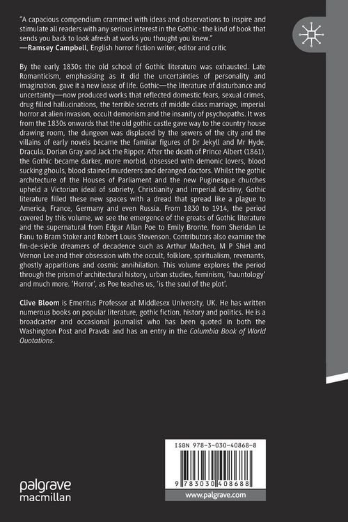 Produktbild: The Palgrave Handbook of Steam Age Gothic