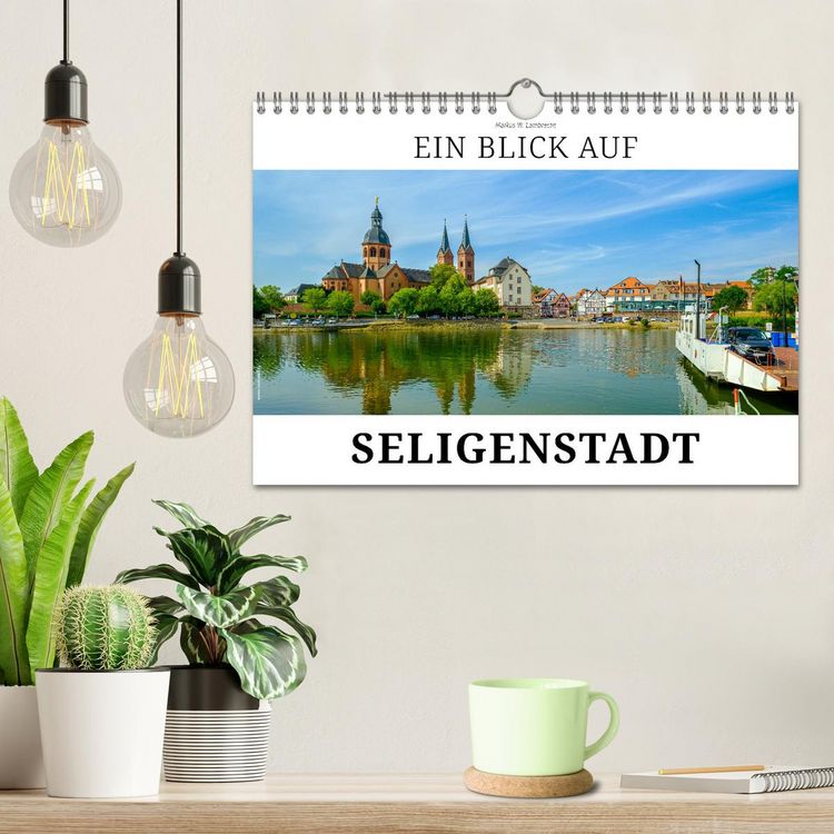 Produktbild: Ein Blick auf Seligenstadt (Wandkalender 2026 DIN A4 quer), CALVENDO Monatskalender