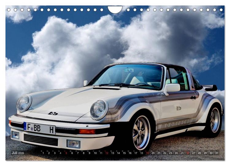 Produktbild: Ein Porsche muss es schon sein! (Wandkalender 2026 DIN A4 quer), CALVENDO Monatskalender