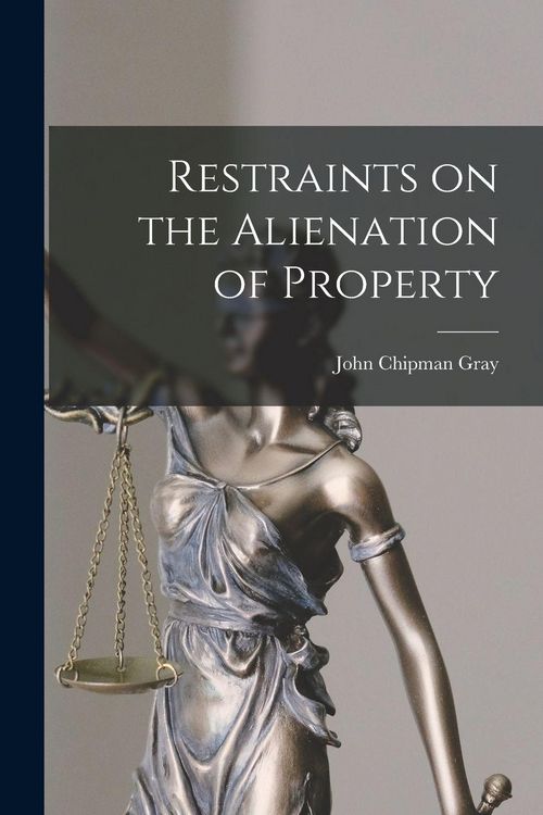 Produktbild: Restraints on the Alienation of Property