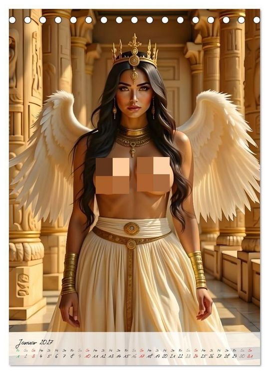 Produktbild: G&ouml;ttinnen der &Auml;gypter (Tischkalender 2027 DIN A5 hoch), CALVENDO Monatskalender