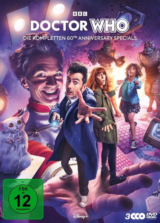 Produktbild: Doctor Who &ndash; Die kompletten 60th Anniversary Specials [3 DVDs]