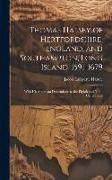 Produktbild: Thomas Halsey of Hertfordshire, England, and Southampton, Long Island, 1591-1679