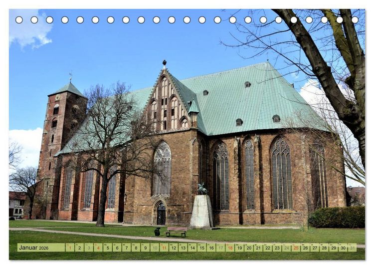 Produktbild: Reiterstadt Verden - Aller (Tischkalender 2026 DIN A5 quer), CALVENDO Monatskalender
