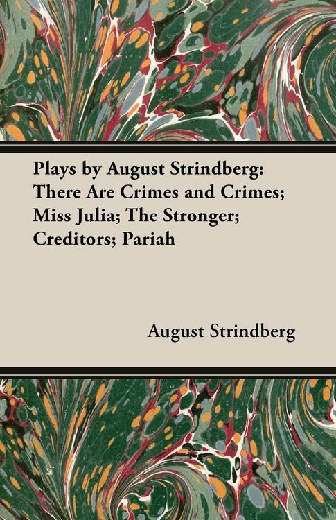 Produktbild: Plays by August Strindberg