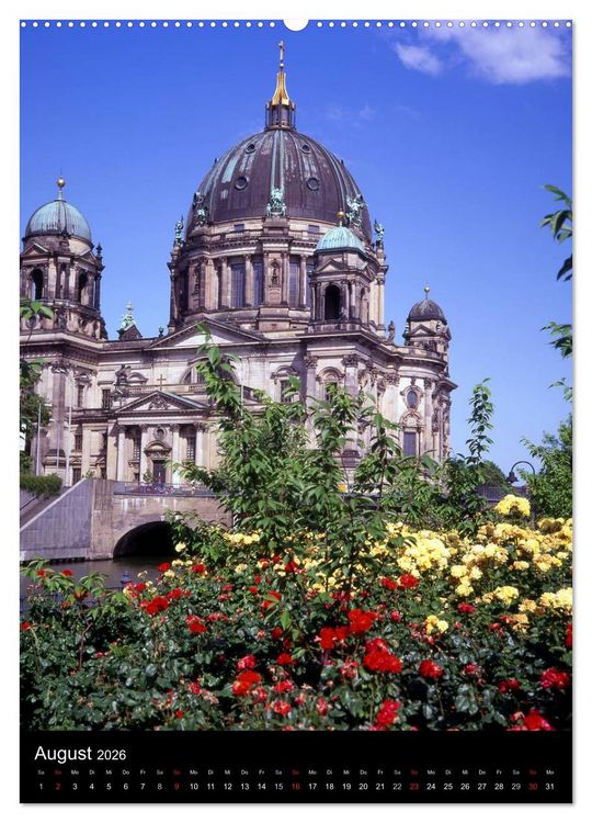 Produktbild: Weltstadt Berlin (hochwertiger Premium Wandkalender 2026 DIN A2 hoch), Kunstdruck in Hochglanz