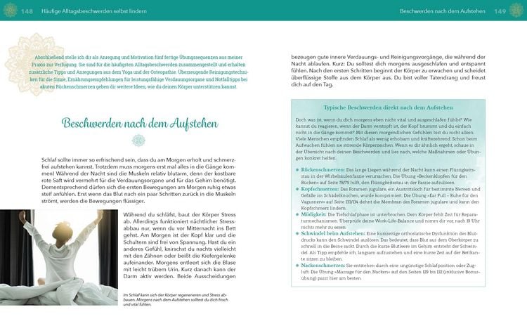 Produktbild: Selbstheilung mit Yoga und Osteopathie