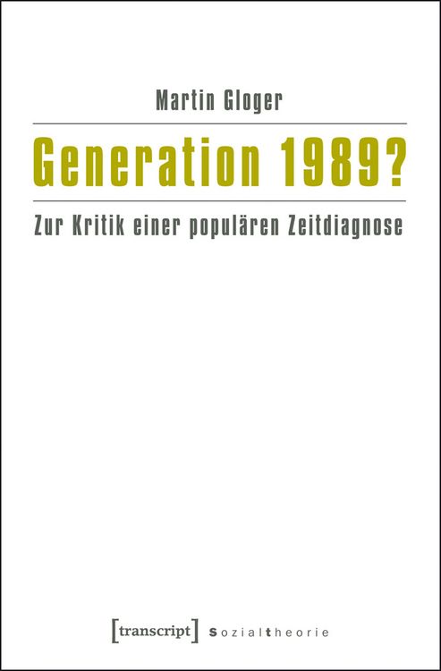 Produktbild: Generation 1989?