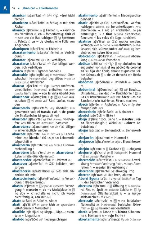 Produktbild: Langenscheidt Abitur-W&ouml;rterbuch Spanisch Klausurausgabe
