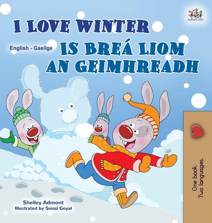 Produktbild: I Love Winter (English Irish Bilingual Children's Book)