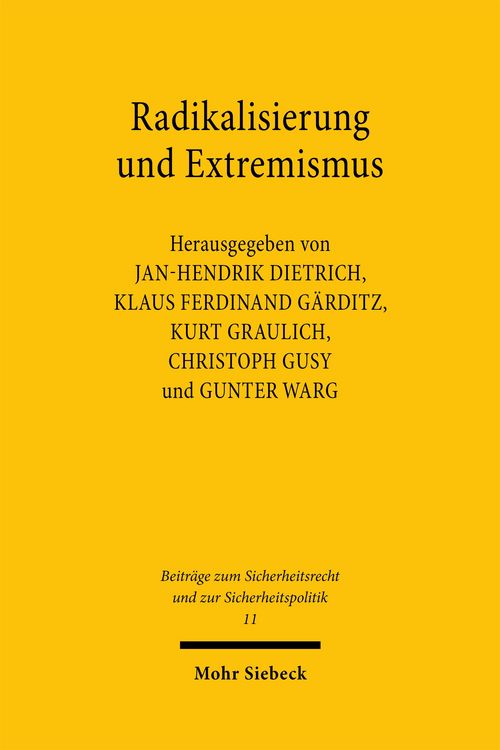 Produktbild: Radikalisierung und Extremismus