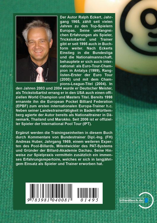 Produktbild: Sportliches Pool Billard I