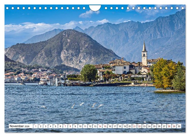 Produktbild: Piemont - Norditaliens stille Sch&ouml;nheit (Wandkalender 2026 DIN A4 quer), CALVENDO Monatskalender