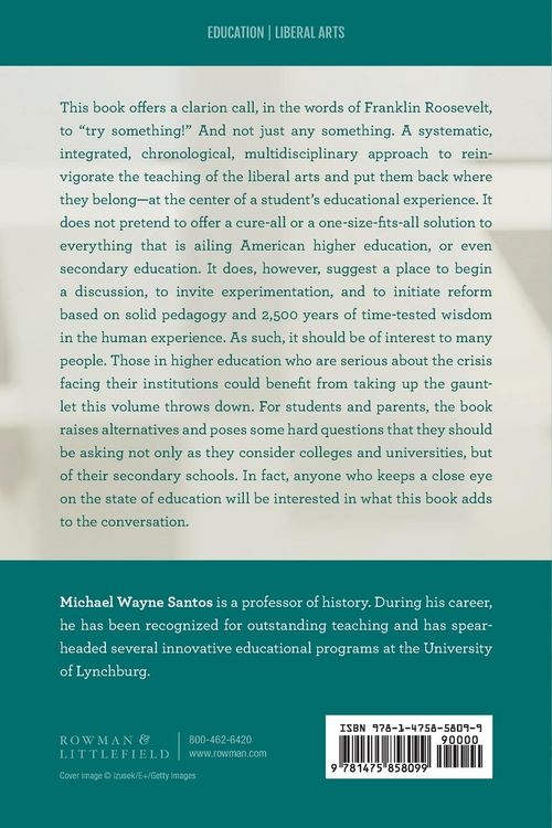 Produktbild: Radical Proposal to Reinvigorate the Teaching of the Liberal Arts