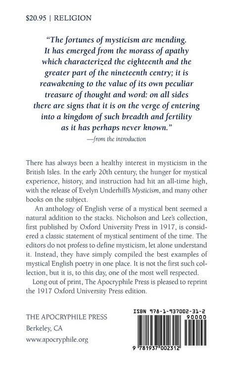 Produktbild: The Oxford Book of English Mystical Verse