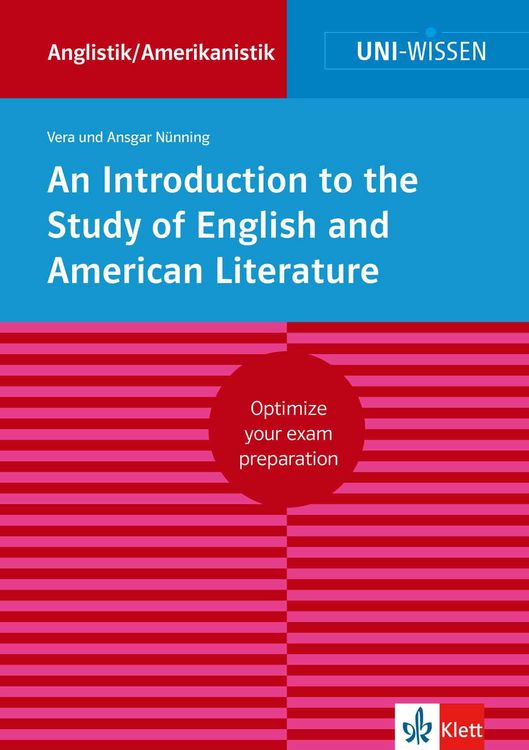 Produktbild: Uni-Wissen An Introduction to the Study of English and American Literature (English Version)