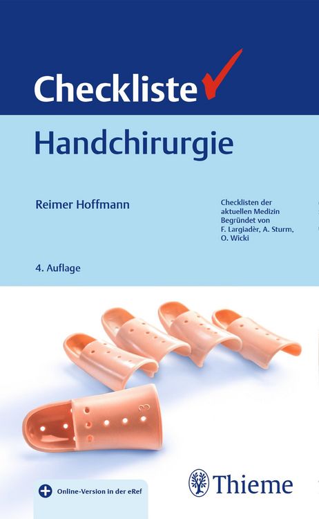 Produktbild: Checkliste Handchirurgie