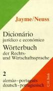 Produktbild: W&ouml;rterbuch der Rechts- und Wirtschaftssprache Teil II: Deutsch-Portugiesisch