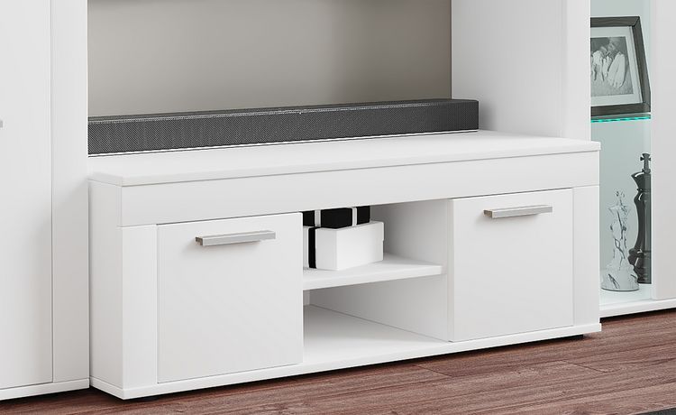 Produktbild: Holz TV Lowboard M&ouml;bel Fernsehschrank Usilo L