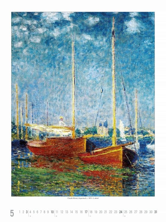 Produktbild: Claude Monet 2026 - Bild-Kalender 42x56 cm - Kunst-Kalender - Wand-Kalender - Malerei - Alpha Edition