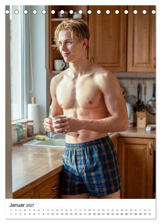 Produktbild: Guys Next Door - Junge M&auml;nner von nebenan (Tischkalender 2027 DIN A5 hoch), CALVENDO Monatskalender