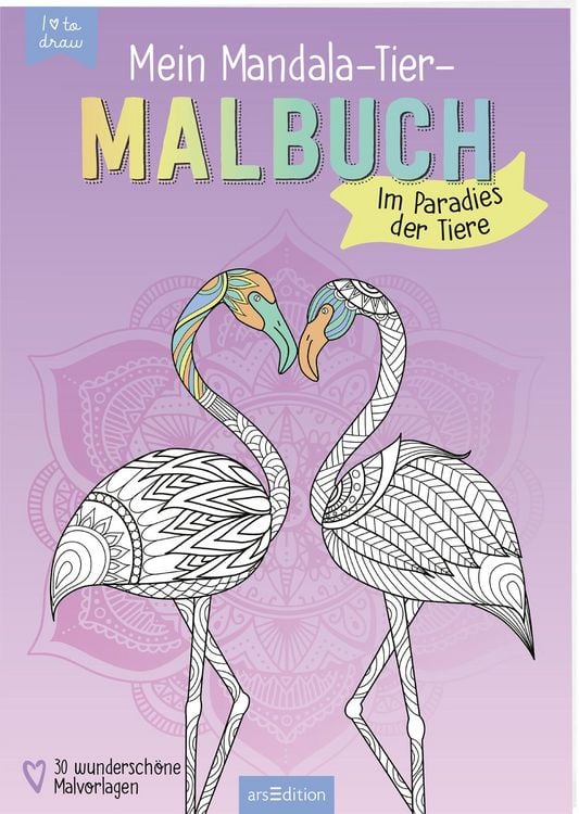 Produktbild: Mein Mandala-Tier-Malbuch &ndash; Im Paradies der Tiere