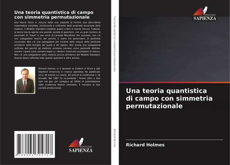 Produktbild: Una teoria quantistica di campo con simmetria permutazionale