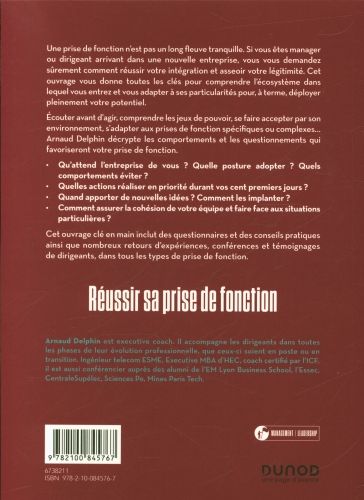 Produktbild: R&eacute;ussir sa prise de fonction