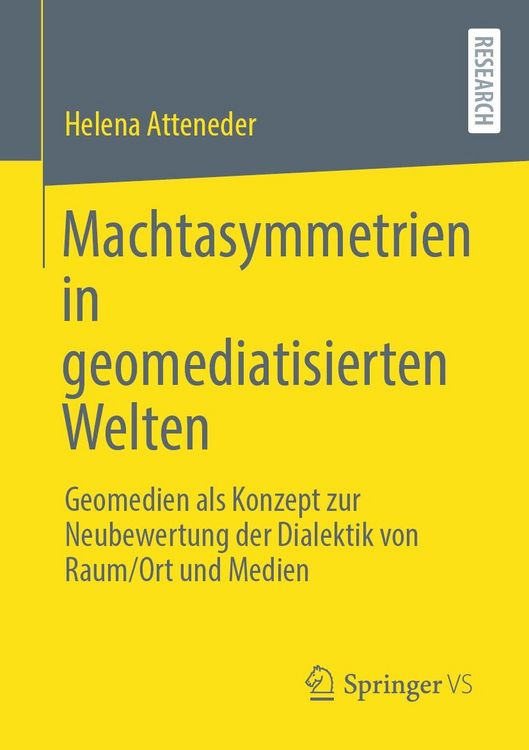 Produktbild: Machtasymmetrien in geomediatisierten Welten